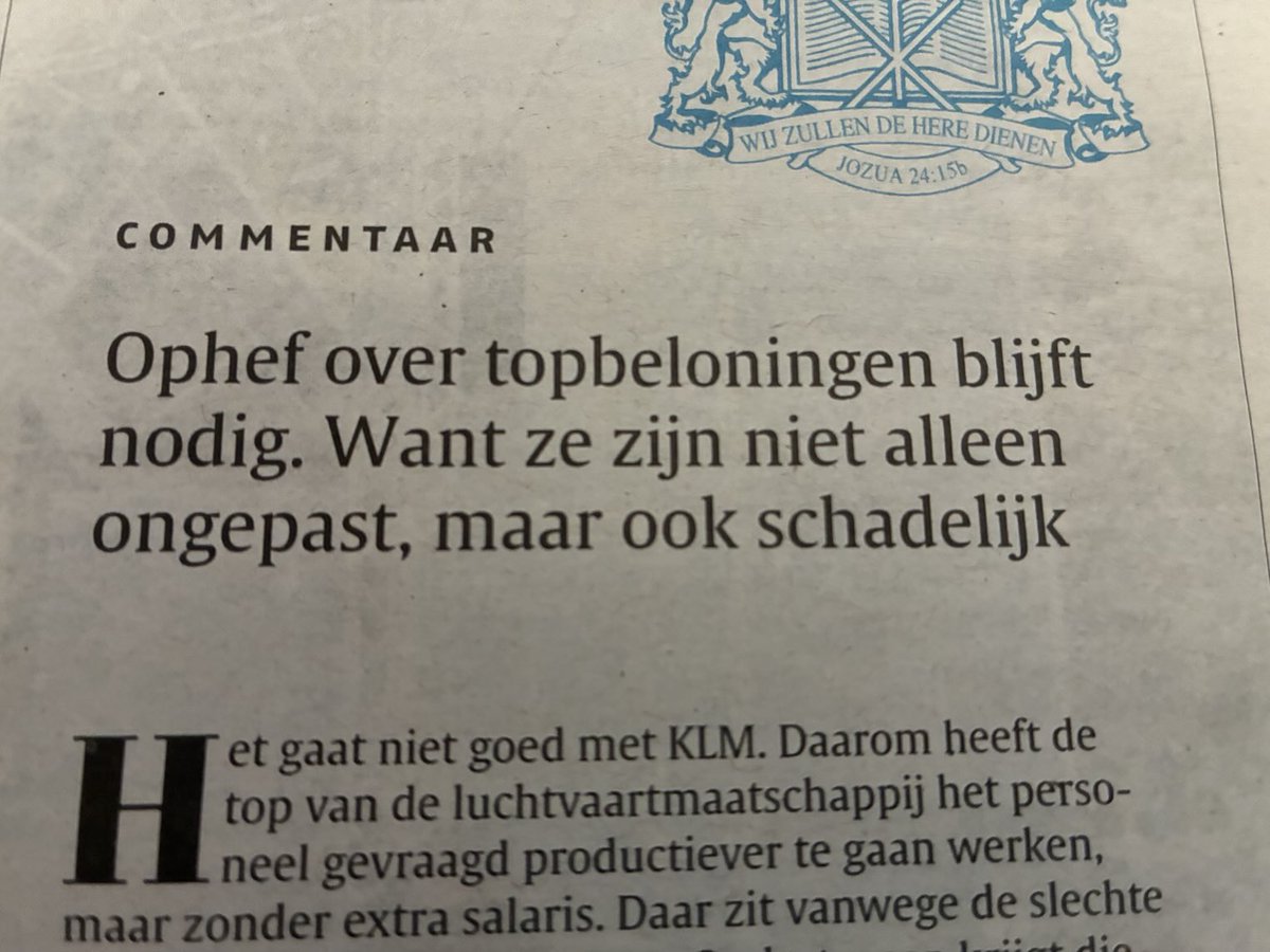 Jan Westert (@janwestert) on Twitter photo <a href="/RuurdUbels/">Ruurd Ubels</a> refereert terecht aan christelijk sociale leer tegen exorbitante salarissen topbestuurders <a href="/ndnl/">Nederlands Dagblad</a> <a href="/RuurdUbels/">Ruurd Ubels</a> refereert terecht aan christelijk sociale leer tegen exorbitante salarissen topbestuurders <a href="/ndnl/">Nederlands Dagblad</a>