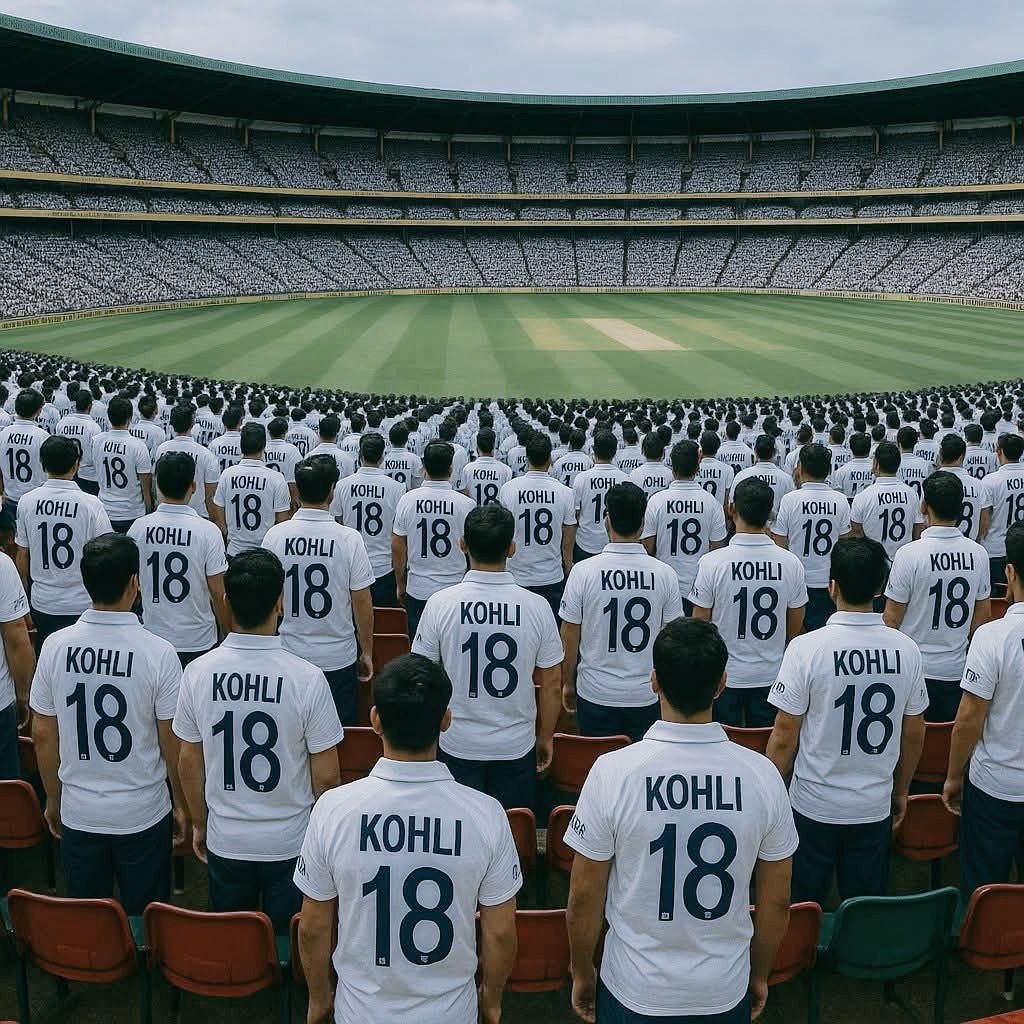 SajuddinAnsari4's tweet image. RCB fans request everyone to wear Test white jersey to give a great tribute to Virat Kohli. 👏
#ViratKohli #BCCI #TATAIPL