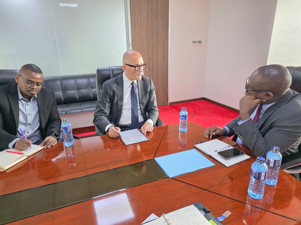 Special Economic Zones Authority (SEZA) (@sezauthority_ke) on Twitter photo SEZA & UNIDO Forge Strategic Ties
SEZA CEO Dr. Kenneth Chelule met with UNIDO's Mr. Brian Portelli to strengthen industrial growth through SEZ development, global partnerships & capacity building via COMFAR III training.<a href="/UNIDO/">UNIDO</a> <a href="/MakeItKenya/">Kenya Export Promotion and Branding Agency</a> <a href="/epzakenya/">Export Processing Zones Authority - Kenya</a> <a href="/GovLeeKinyanjui/">Hon Lee Kinyanjui</a> <a href="/PSAhassan/">PS Abubakar Hassan Abubakar, CBS</a> SEZA & UNIDO Forge Strategic Ties
SEZA CEO Dr. Kenneth Chelule met with UNIDO's Mr. Brian Portelli to strengthen industrial growth through SEZ development, global partnerships & capacity building via COMFAR III training.<a href="/UNIDO/">UNIDO</a> <a href="/MakeItKenya/">Kenya Export Promotion and Branding Agency</a> <a href="/epzakenya/">Export Processing Zones Authority - Kenya</a> <a href="/GovLeeKinyanjui/">Hon Lee Kinyanjui</a> <a href="/PSAhassan/">PS Abubakar Hassan Abubakar, CBS</a>