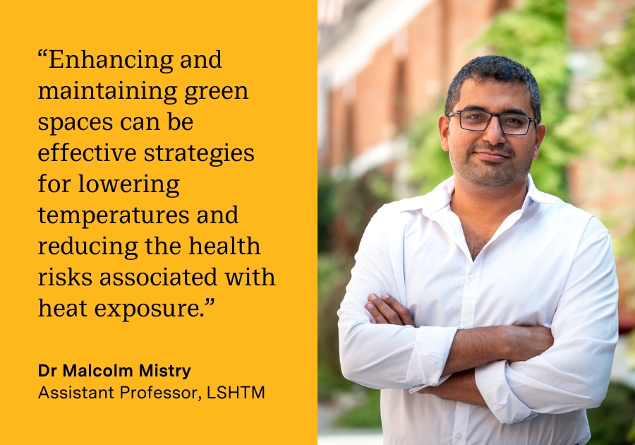 Centre on Climate Change & Planetary Health, LSHTM (@lshtm_planet) on Twitter photo 🌳Increasing greenness by 30% could prevent up to 1.16 million heat-related deaths globally
Study in <a href="/TheLancetPlanet/">The Lancet Planetary Health</a> co-authored by Antonio Gasparrini & Malcolm Mistry <a href="/LSHTM/">London School of Hygiene & Tropical Medicine</a> finds expanding urban green spaces would cool cities and reduce heat impacts
👉bit.ly/3R3LiZY 🌳Increasing greenness by 30% could prevent up to 1.16 million heat-related deaths globally
Study in <a href="/TheLancetPlanet/">The Lancet Planetary Health</a> co-authored by Antonio Gasparrini & Malcolm Mistry <a href="/LSHTM/">London School of Hygiene & Tropical Medicine</a> finds expanding urban green spaces would cool cities and reduce heat impacts
👉bit.ly/3R3LiZY