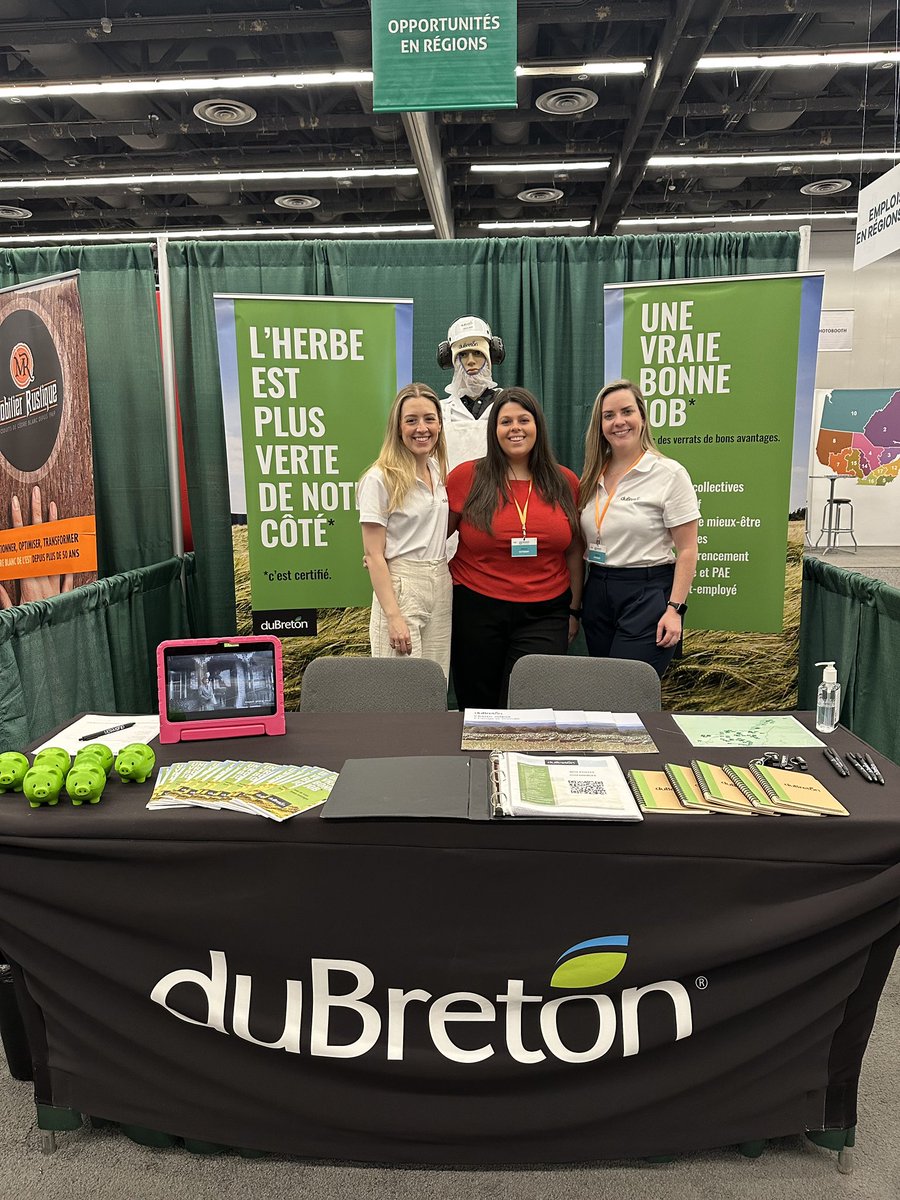 duBreton's tweet image. Montréal, nous sommes là !
Venez rencontrer notre équipe RH au Salon de l’immigration et de l’intégration au Québec ce mercredi 14 et demain 15 mai 2025 au Palais des Congrès de Montréal.
Rendez-vous au kiosque 5-24
🎟️ Prenez votre billet gratuit ici: salonimmigration.com