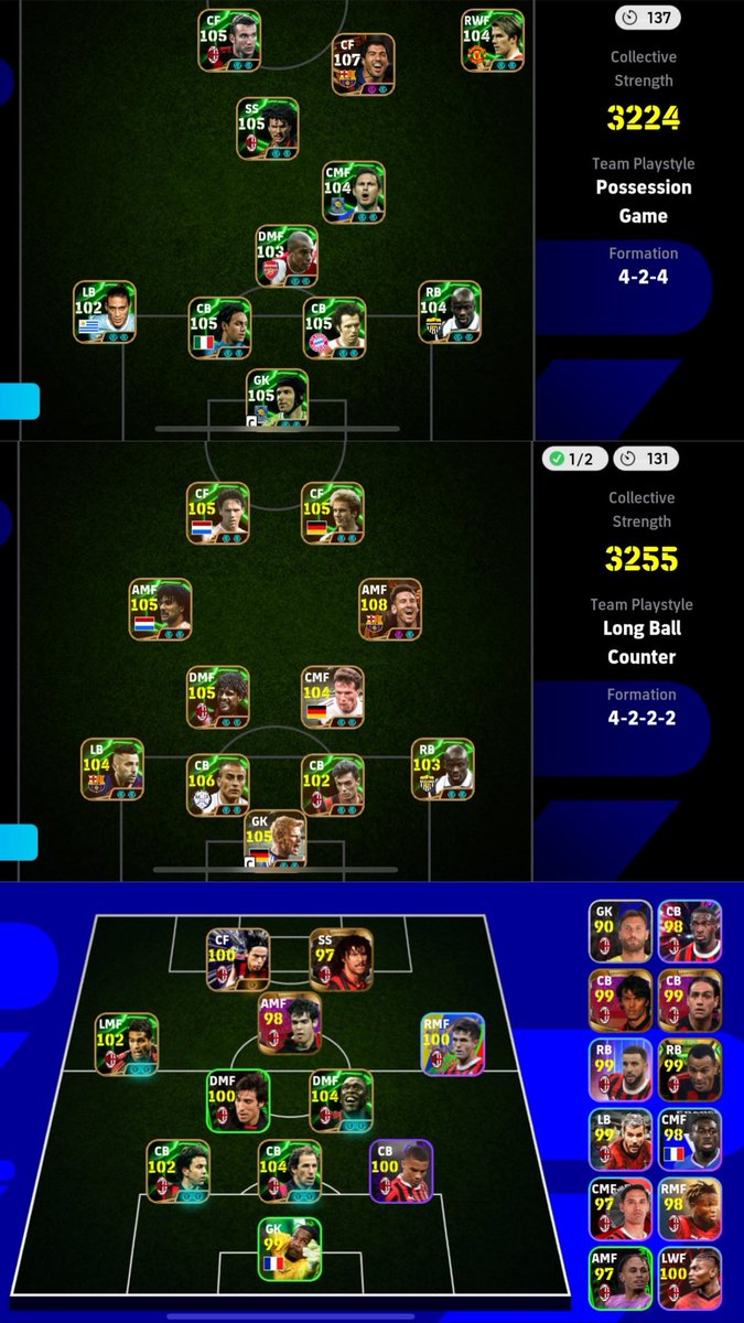 Belakangan sering match lawan user yang squadnya kayak nomor 1 dan 2.
Squad hamba pake yg nomor 3.

Heran ini orang-orang bisa sejago apa gacha nya bisa dapat yg gitu semua 😂