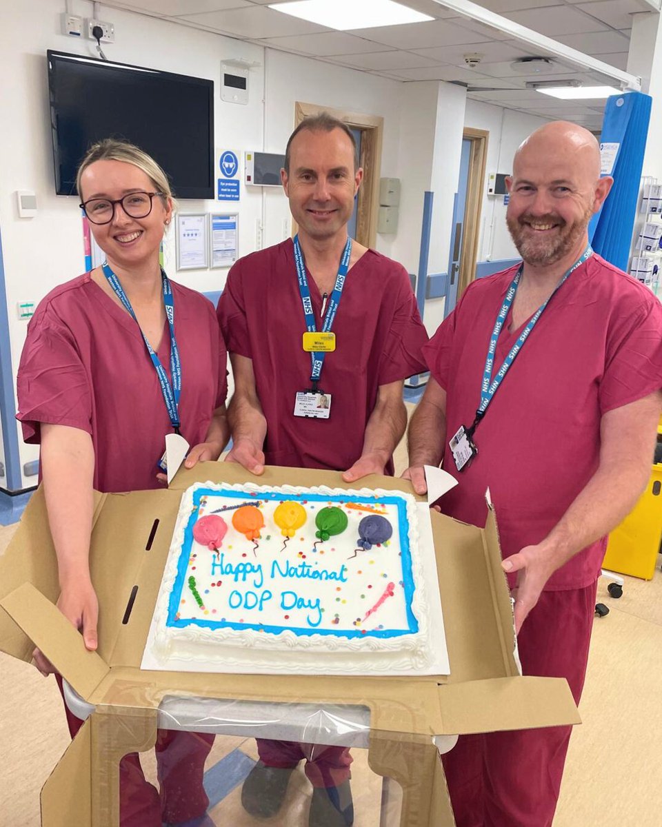 Happy #ODPDay! Today marks 80 years of the Operating Department Practitioner (ODP) profession.

Whether it’s during anaesthesia, surgery, or recovery, ODPs are by your side every step of the way through your surgical journey.

A huge thank you to all our amazing ODPs💙

#TeamUHBW
