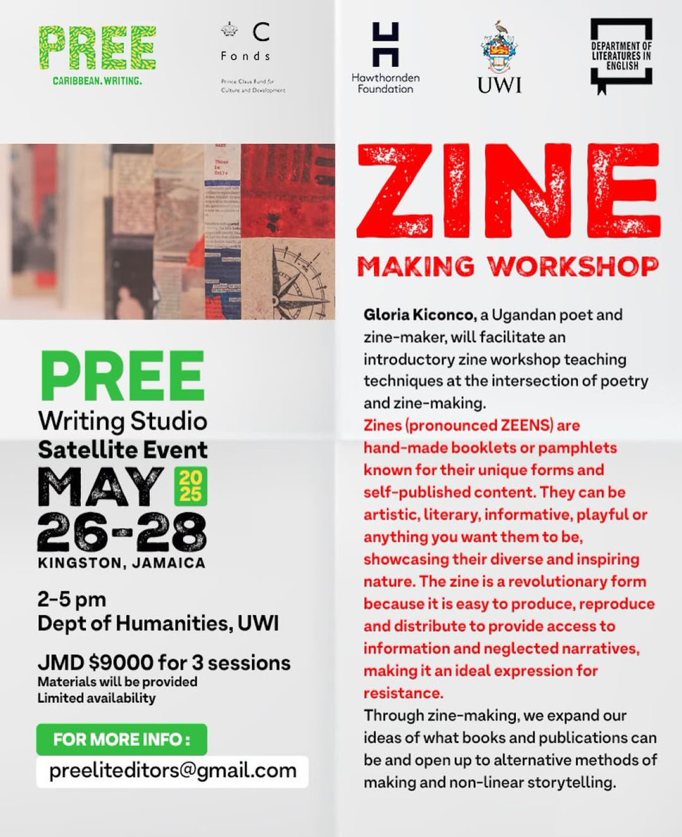 PREE: Caribbean. Writing. tweet media