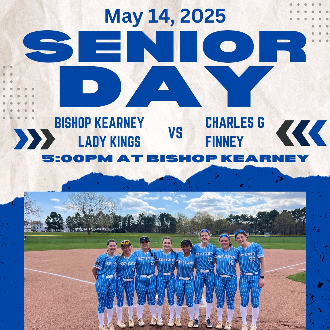 BK Lady Kings take on Charles G Finney today at 5:00PM. Come out and help us celebrate our 8 Senior’s! Celebration starts at 4:30pm!
