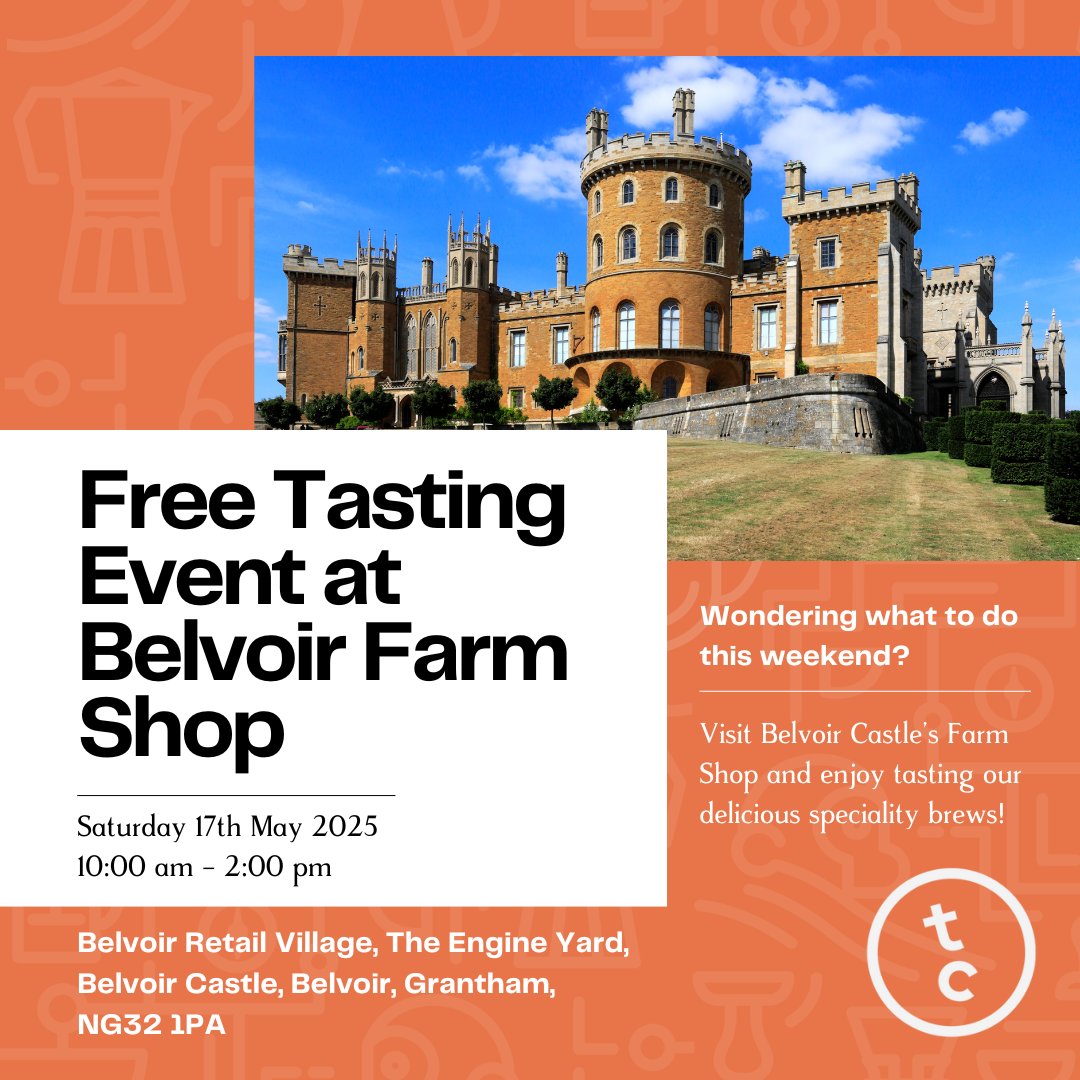 We’d love for you to join us at Belvoir Farm Shop this Saturday from 10:00 am to 2:00 pm! Come have some fun and taste test our delicious brews with our wonderful head chimp, Laura! 🐵☕ 

#coffeetasting #belvoirfarmshop #belvoirretailvillage #specialtycoffee #twochimpscoffee