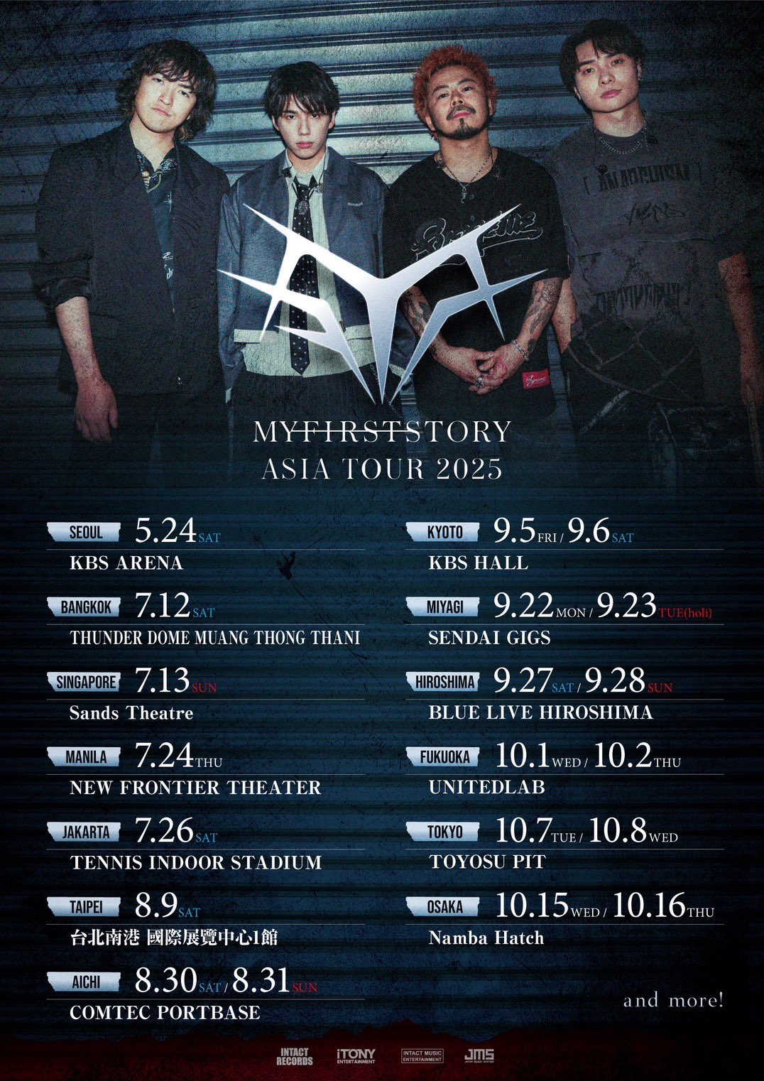 MY FIRST STORY TOUR 2020 Pacifico Yokohama VI DAYS -LIVE