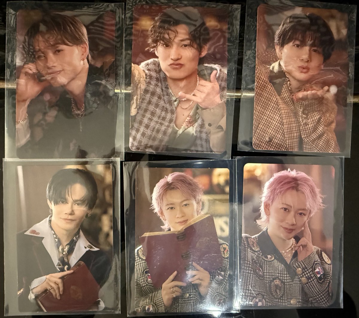 ゆる募☘ ̖́-

写真のトレカをユーキくんどれでも、もしくはソロ盤蝶ネクタイ＆ユニバ以外のリョウガくんと交換してくれる方いませんか➰
18日特典会かハイドアウト、EVE東京＆埼玉で手渡しでっ🙏✨️