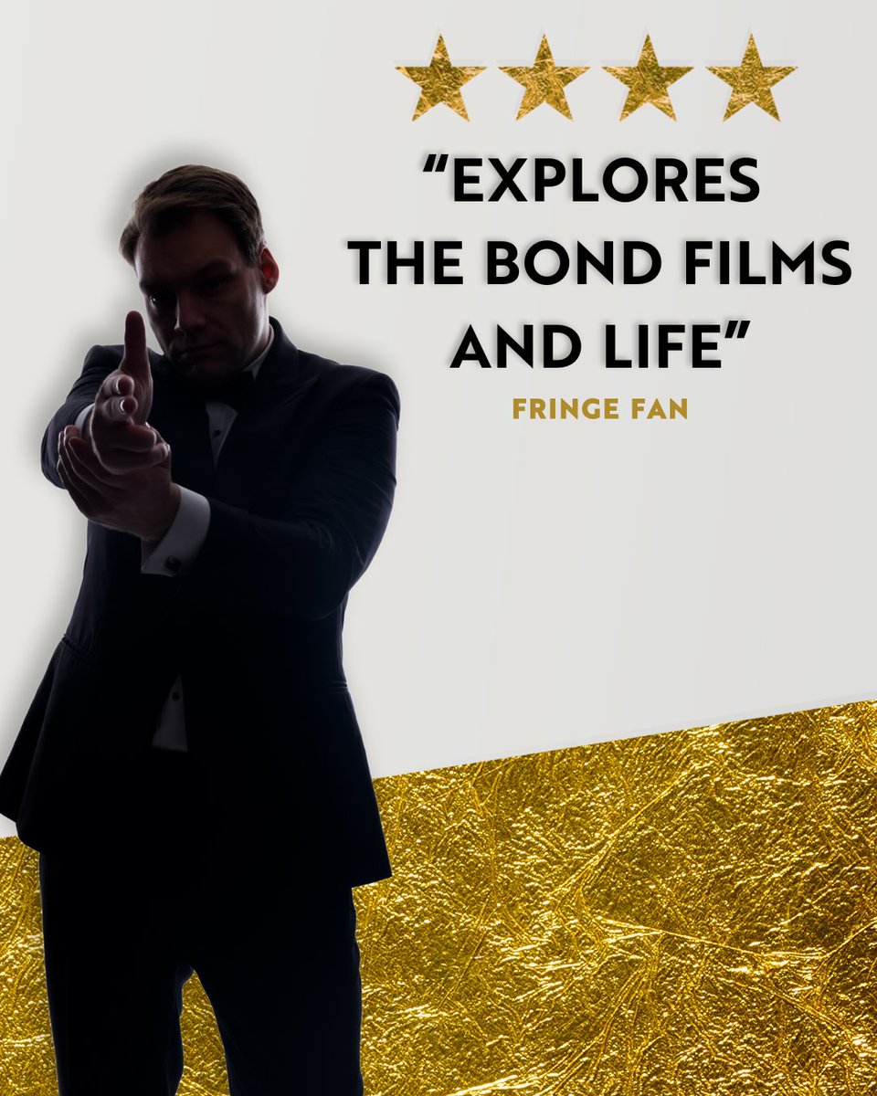 BondingShow's tweet image. What can you expect from Bonding?
As Fringe Fan put it - Bonding "explores the Bond films and life!"
We can't wait to be on the road on our UK tour in only a few weeks time! See the whole tour and get your tickets at BondingShow.com!