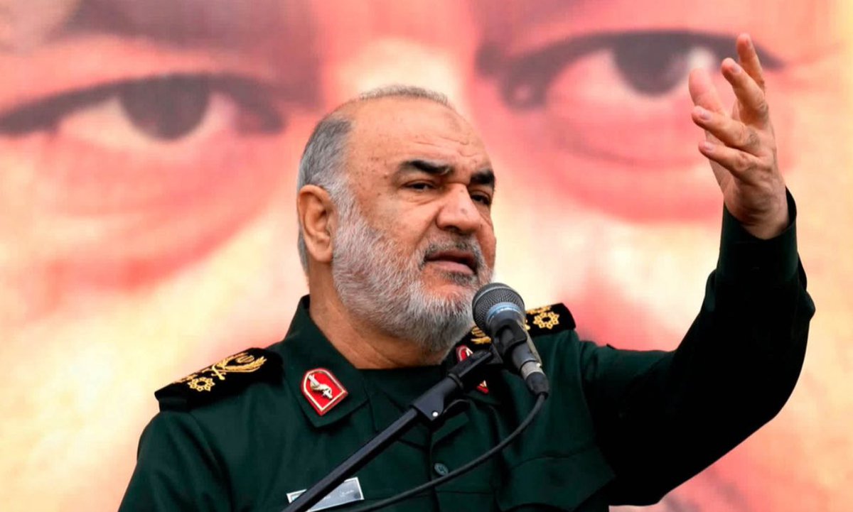 IRGC chief today cheered Houthi victory and US “retreat” and threatened Israel, “ What would you do if we rain 600 missiles upon you? You couldn’t take a single missile (from Houthis).”