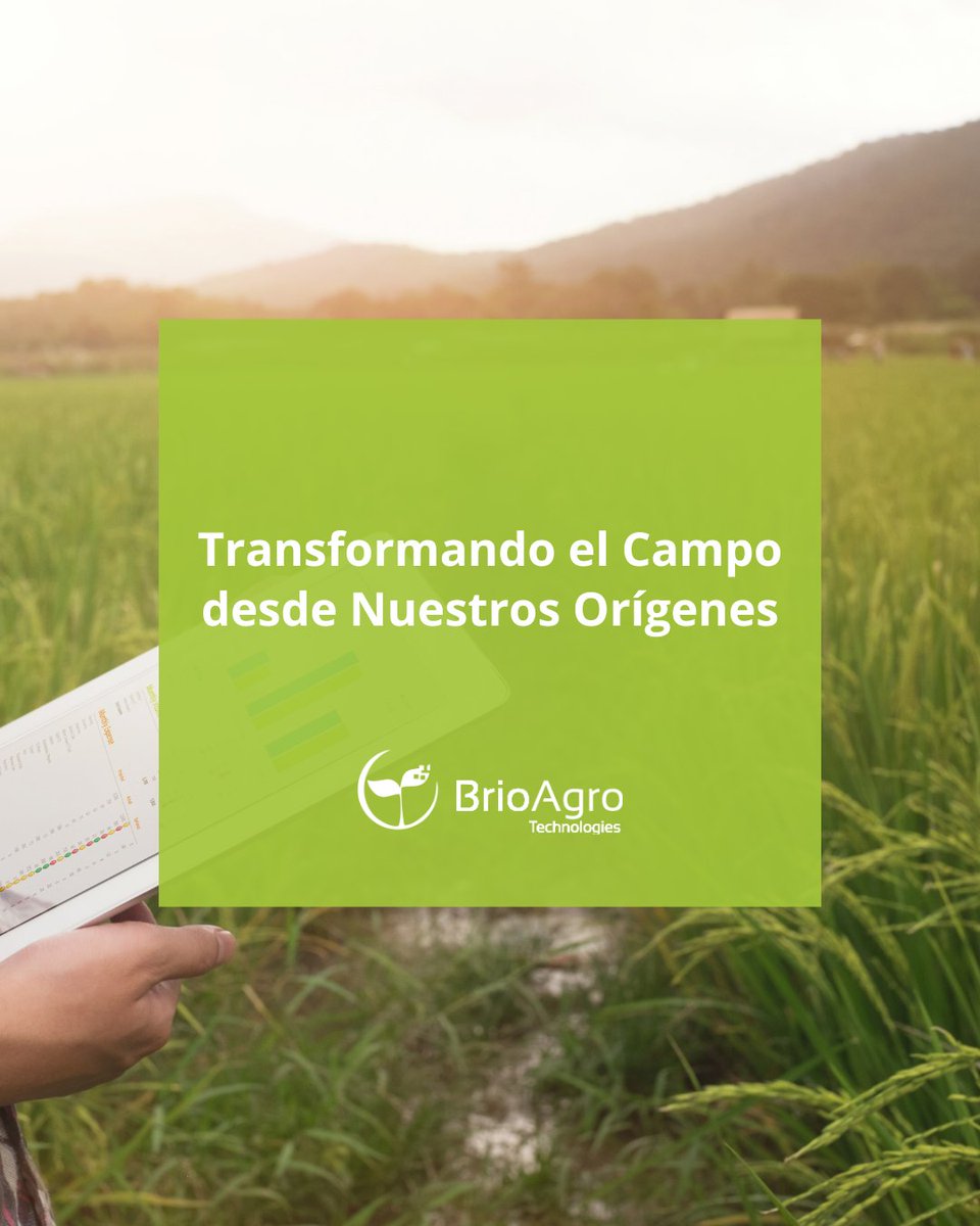 BrioAgro: Transformando el Campo desde Nuestros Orígenes.

En BrioAgro, fusionamos la tradición agrícola con la innovación tecnológica para revolucionar la manera en que cultivas.  .Descubre nuestra historia y nuestras soluciones en brioagro.com/es/brioagro/
📲 +34 634 37 10 73