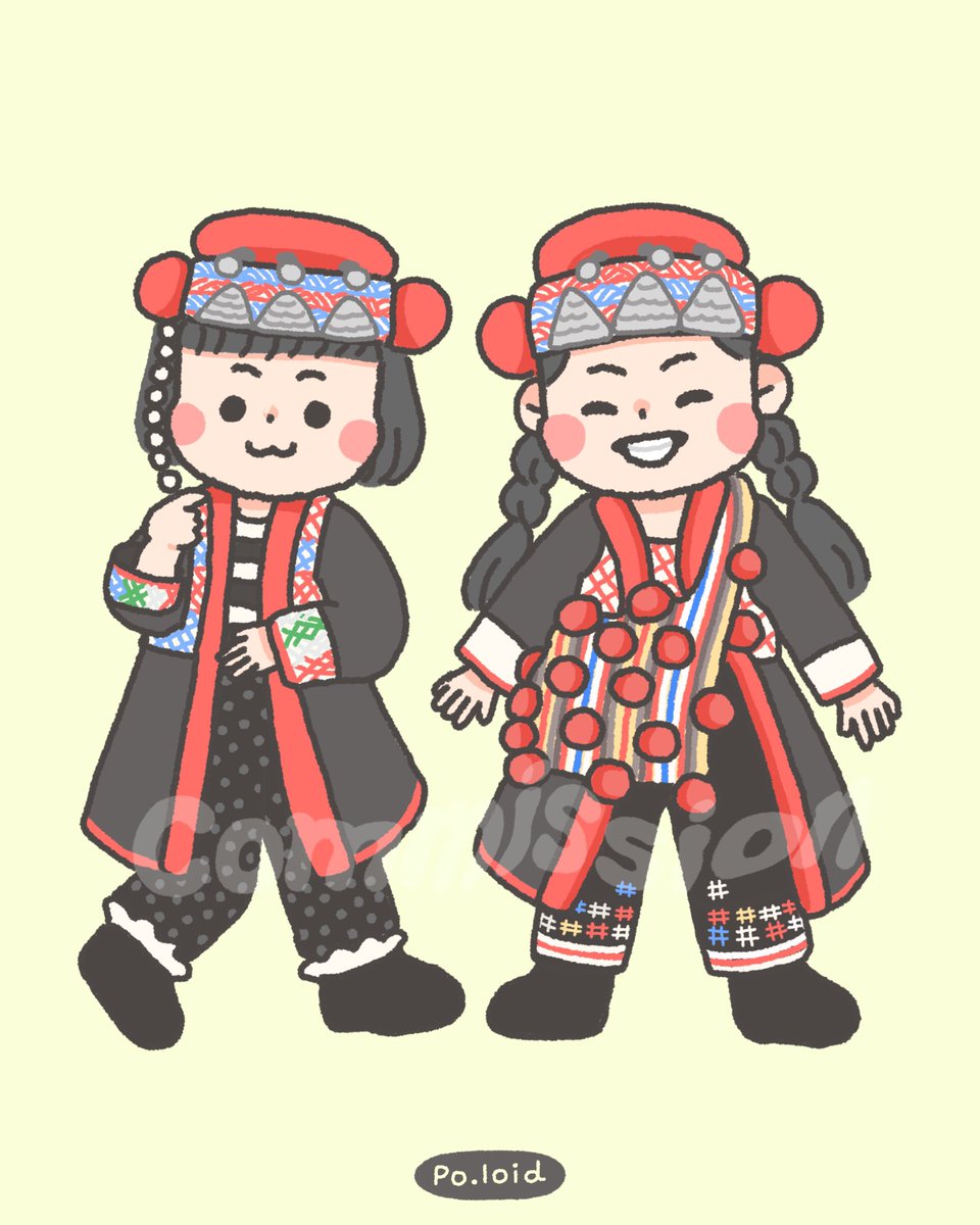 ได้มีโอกาสวาดชุดพื้นเมืองครั้งแรกค่ะ! ค่อนข้างท้าทายเลย แต่สนุกน้า 🖍️🩶
I had the chance to draw traditional costumes for the first time! It was quite a challenge, but really fun! ✨