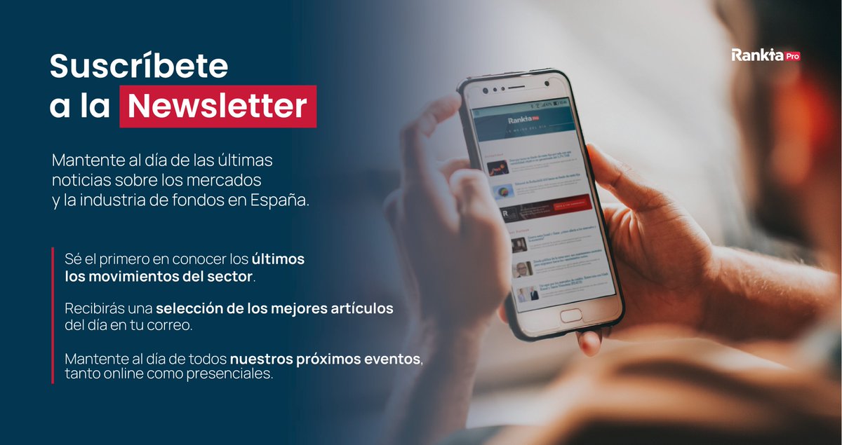 📰Todavía no estás suscrito a nuestra Newsletter❓Suscríbete ahora y accede a todas las ventajas👉🏼rankiapro.com/es/newsletter/

⏰Mantente al día de las #noticias del sector, los #nombramientos más top, #lanzamientos de nuevos productos, las #perspectivas de mercado y mucho más...‼️