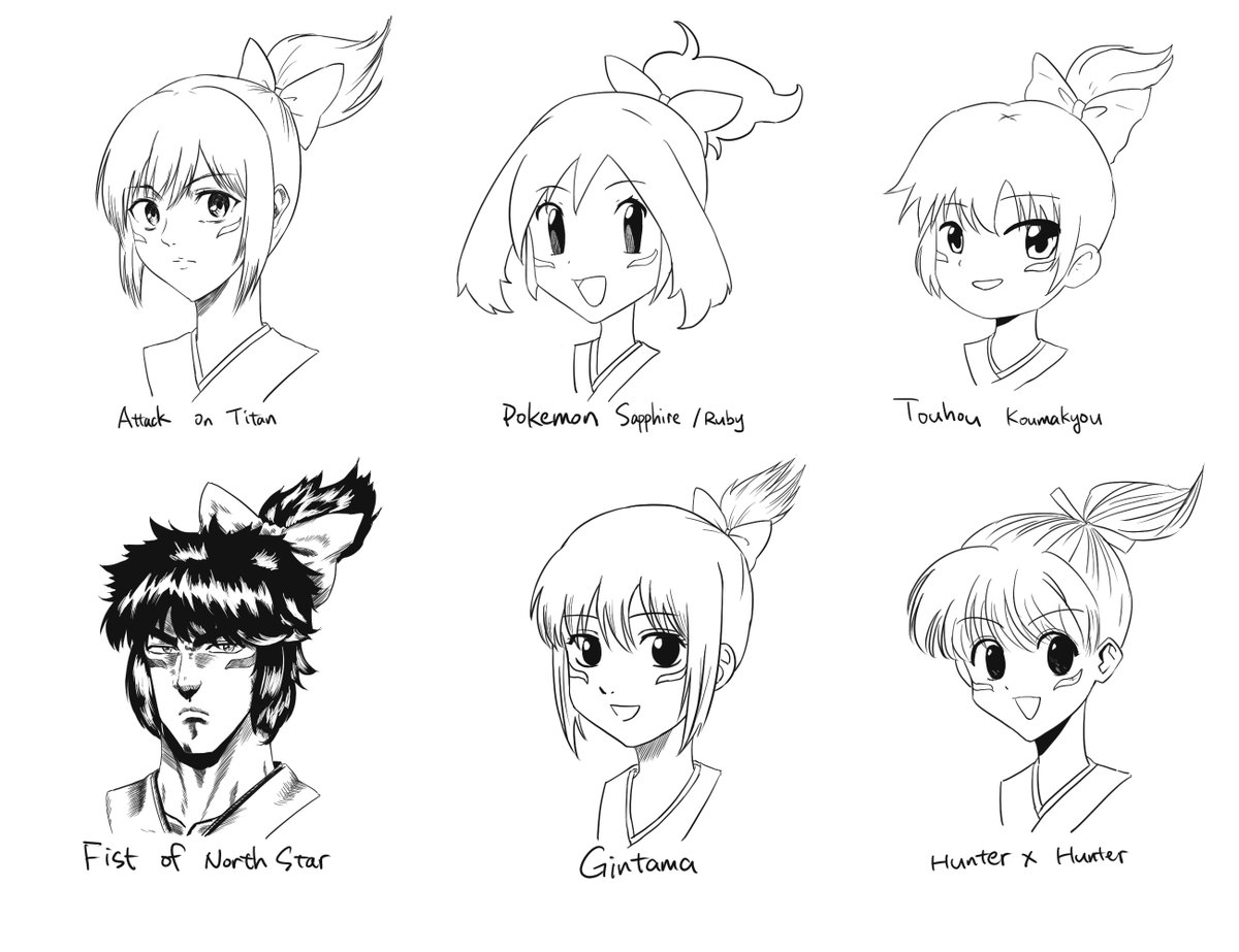 gulayuki's tweet photo. oops! Accidentally deleted the original post of #Kiriko  art with 36 styles, so i repost with 6 fresh styles added! Now 42 styles total !! #Overwatch #Overwatch2 #OverwatchFanart https://t.co/EdBmYmGFZO
