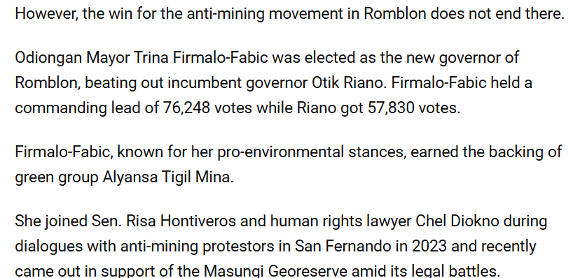 bellepoopper's tweet photo. gagi ang galing ng Romblon! new mayor na environmental activist at new governor with pro-environmental stance. pareho pinatalsik ang mga gamahan sa gobyerno.

SANA ALL! https://t.co/S6nSBaWwmD