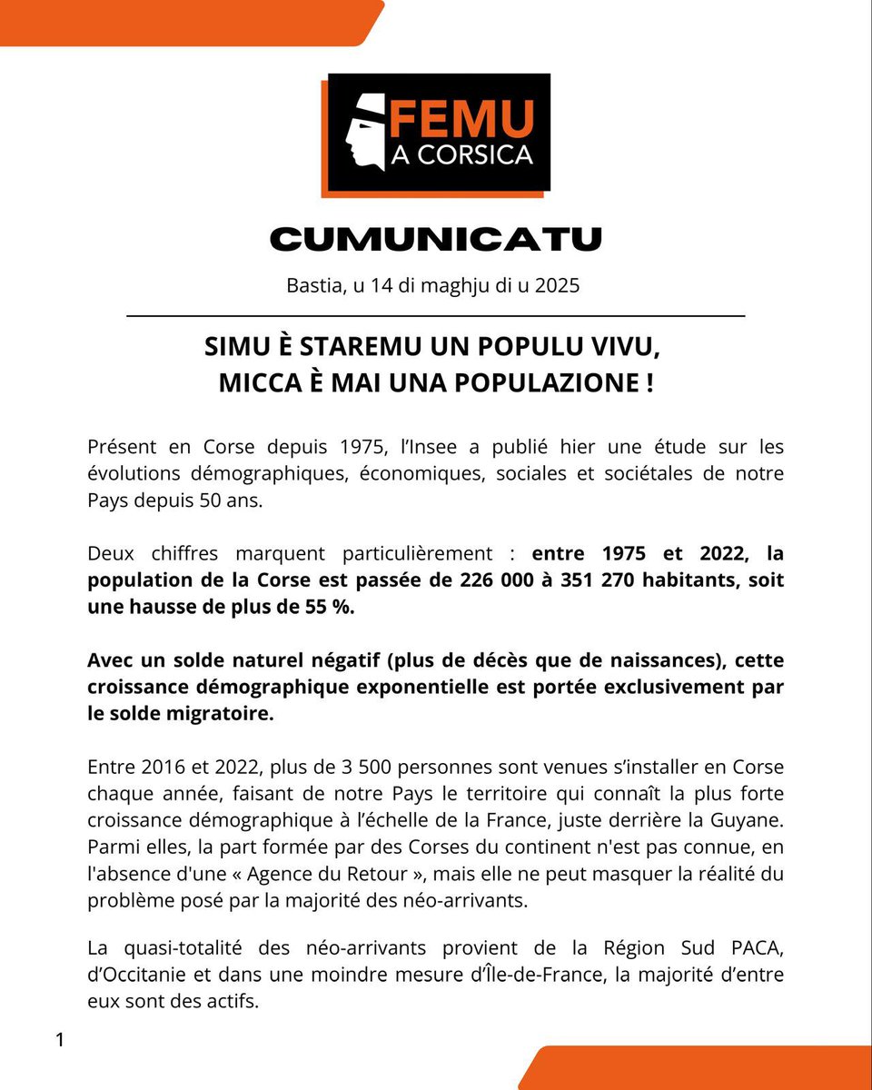 Femu a Corsica tweet media