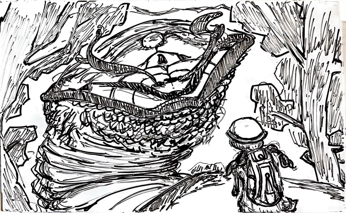 StoneOnTukemono's tweet image. ベニクチナワ /メイドインアビス