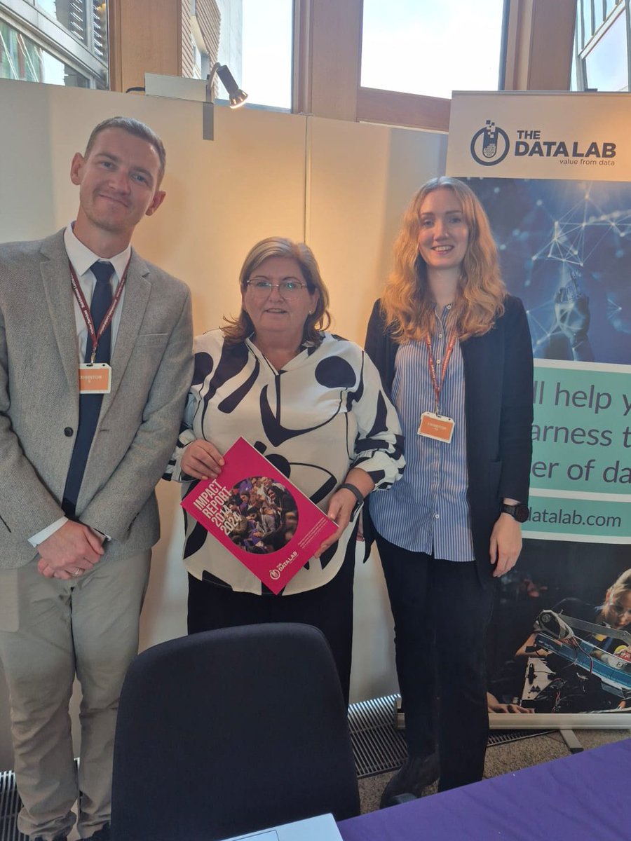 Jackie Dunbar MSP (@jackiedunbarsnp) on Twitter photo Interesting chat with <a href="/DataLabScotland/">The Data Lab</a> about their work promoting the innovation and skills that Scotland requires to become a global leader in data and artificial intelligence
Learn more at thedatalab.com Interesting chat with <a href="/DataLabScotland/">The Data Lab</a> about their work promoting the innovation and skills that Scotland requires to become a global leader in data and artificial intelligence
Learn more at thedatalab.com
