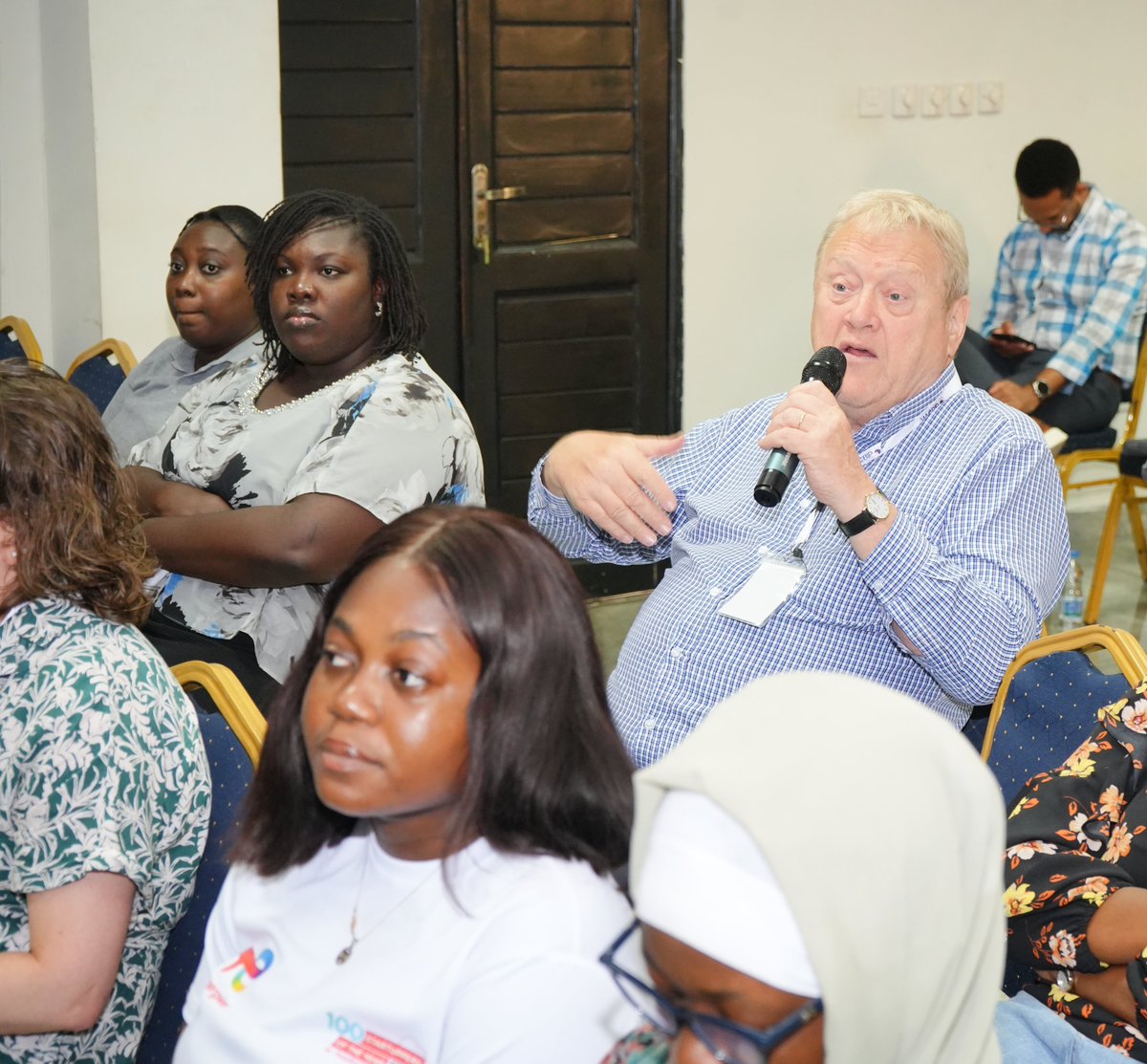 Moving from viruses to bacteria at #CANatWACCBIP. Prof. Lydia Mosi delivers an engaging talk on Mycobacterium ulcerans, the cause of Buruli ulcer, and its spread in West Africa.
Is MU really everywhere? 
She highlights the power of a One Health approach, RNA-based detection, and