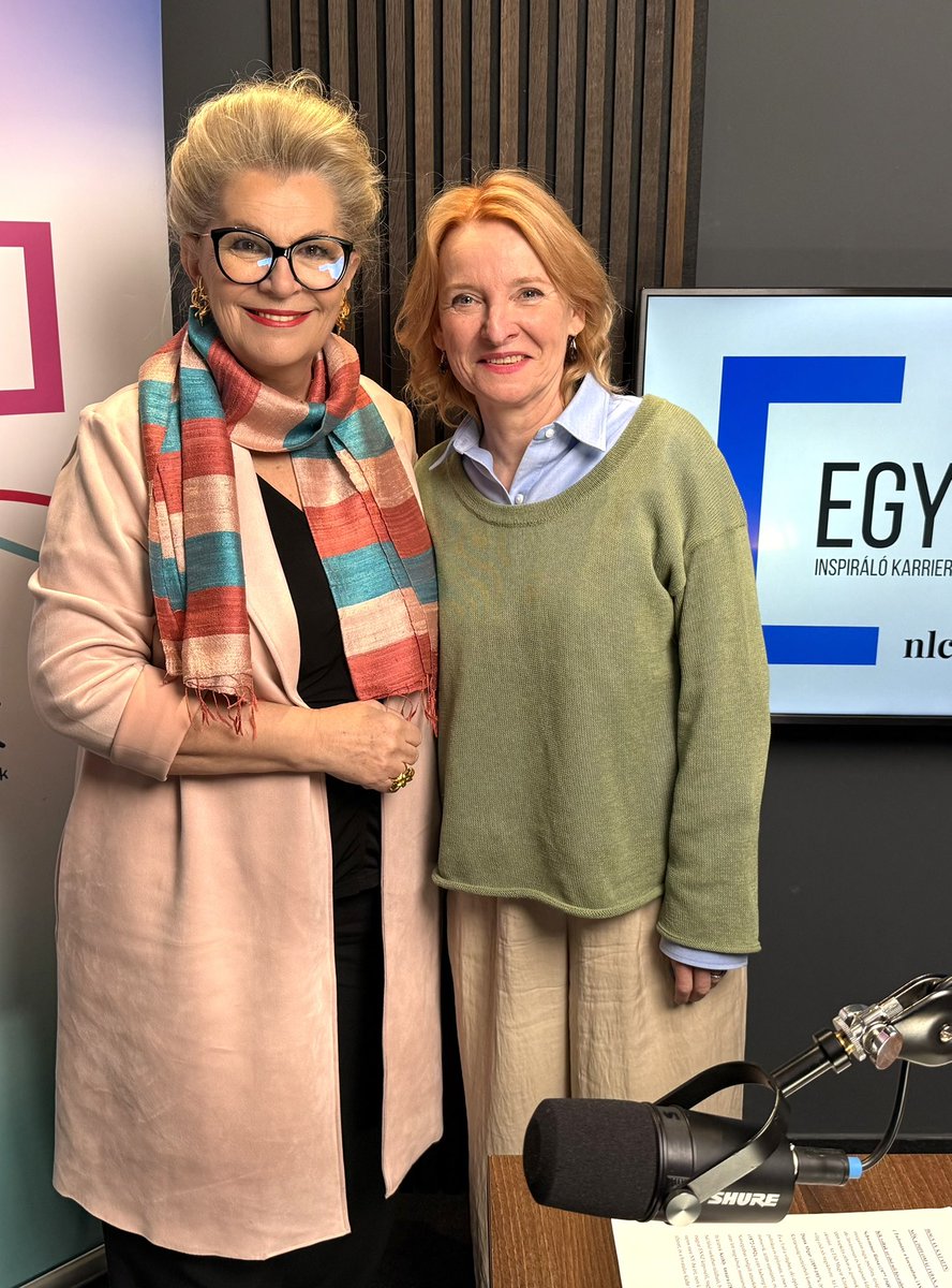 Ambassador Bogyay (@katalinbogyay) on Twitter photo Great morning at the studio… this time I was the guest of <a href="/edinaheal/">Edina Heal</a> <a href="/EgyenlitoOrg/">Egyenlítő Alapítvány</a> #noklapjacafe podcast to talk about my life journey! Thank you for the invitation! 🎙️ 🎙️ 🎙️ Great morning at the studio… this time I was the guest of <a href="/edinaheal/">Edina Heal</a> <a href="/EgyenlitoOrg/">Egyenlítő Alapítvány</a> #noklapjacafe podcast to talk about my life journey! Thank you for the invitation! 🎙️ 🎙️ 🎙️