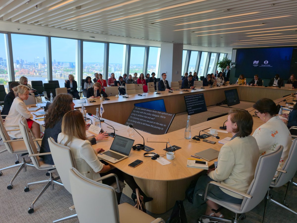 Thank you to everyone who joined our introduction panel for this year’s CSO Programme <a href="/EBRD/">The EBRD</a> Annual Meeting! We look forward to this year’s fruitful discussions #civilsociety #EBRDam