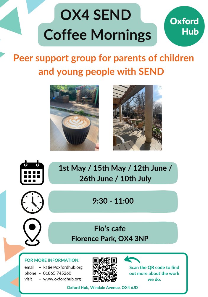 Looking Forward to our Flo's coffee morning, Thursday 15th May, from 9:30am - 11am. ☕️

We seem to have ordered lovely weather again so don't forget your sunnies! 😎