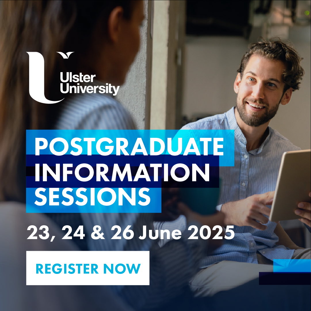 Interested in our MSc in Peace and Conflict Studies? 🌍✨ Whether you're thinking of starting full-time or part-time in September 2025, join us for an information session to learn more!

Register: ulster.ac.uk/study/postgrad…