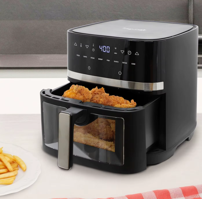 AboutCozyLiving's tweet photo. Crispy, healthy meals made easy! 🍟✨ Our 8.5 Quart Digital Air Fryer gives you all the crunch with none of the guilt. Perfect for families and foodies alike!

🛒 Grab yours now: https://t.co/BoBbnkBAGw

#AirFryerMagic #HealthyCooking #CozyKitchen https://t.co/KlFiI8ODlM