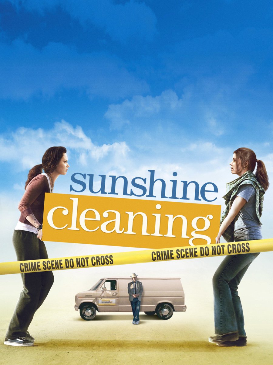 SFanguin's tweet photo. #FilmDuJour @cineplus_ocs #SunshineCleaning de #ChristineJeffs avec #AmyAdams #EmilyBlunt #AlanArkin https://t.co/GjQJ3SZnCd
