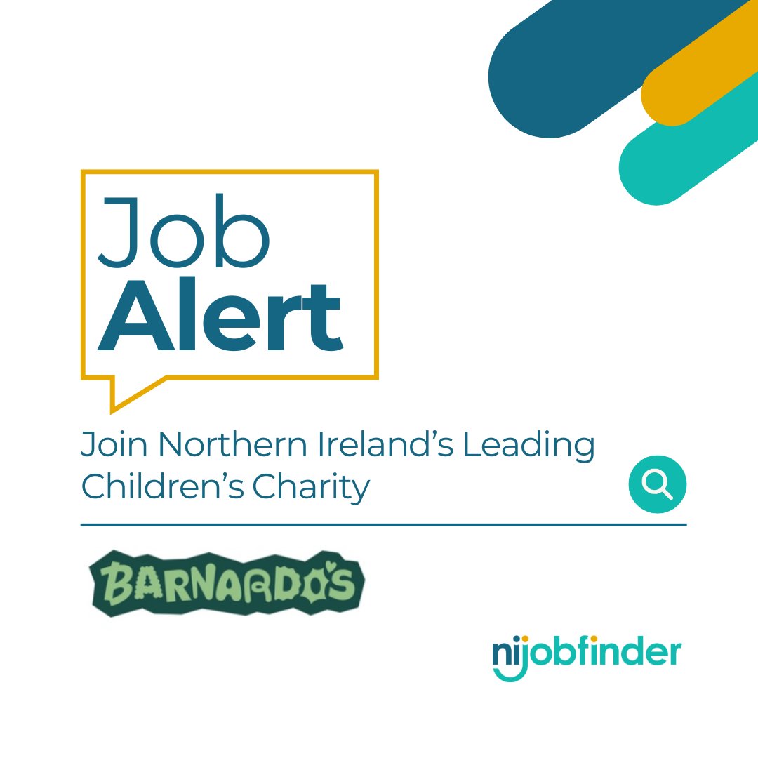 nijobfinder (@nijobfinder) on Twitter photo Barnardo's NI is currently recruiting for a range of roles.
- Residential Childcare Worker – Randalstown
- Project Worker – Armagh
- Saturday Club Leader – Hannahstown
- Research Officer – Belfast
- Team Manager – Belfast
Apply now shorturl.at/EKTxz
<a href="/BarnardosNI/">Barnardo's NI</a> Barnardo's NI is currently recruiting for a range of roles.
- Residential Childcare Worker – Randalstown
- Project Worker – Armagh
- Saturday Club Leader – Hannahstown
- Research Officer – Belfast
- Team Manager – Belfast
Apply now shorturl.at/EKTxz
<a href="/BarnardosNI/">Barnardo's NI</a>