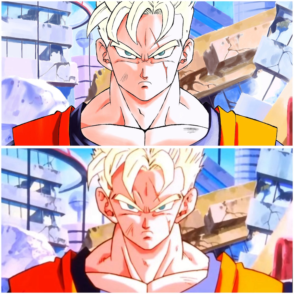 Pasa_arts's tweet photo. Redraw de Gohan. El fondo también es dibujado.

#DragonBall #GohanDelFuturo #TrunksDelFuturo #HistoriaDeTrunks #DBZRedraw #FanArt https://t.co/wPmh1TFe0N