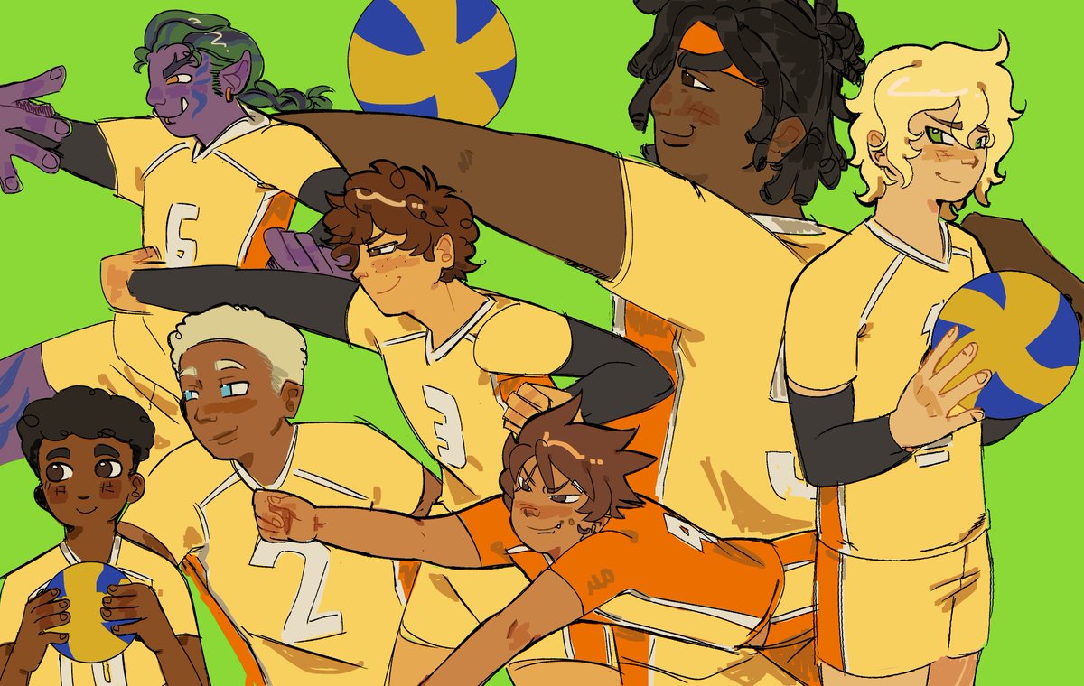 Ninjago x haikyuu