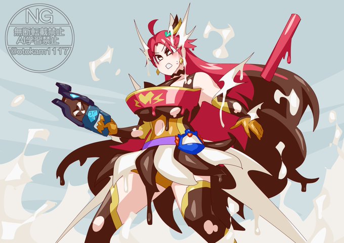 実は溶ける #キュアライダー #ライダー少女 