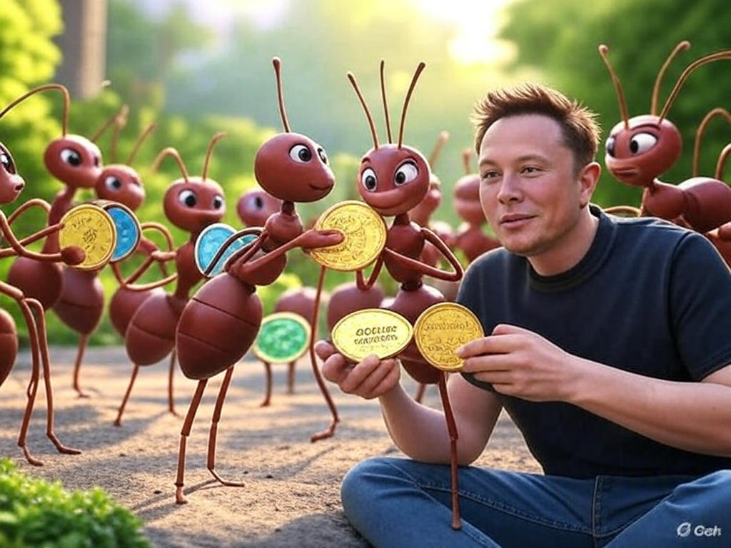 AntCoinz's tweet photo. "Teamwork makes the dream work! ๐๐ฐ #AntCoinz""Counting our Ant Coinz with the boss! ๐โจ #CryptoAnts""Ant Coinz: Small team, big rewards! ๐๐ธ #AntPower""Building wealth, one ant at a time! ๐๐ฐ #AntCoinz"
#AntCoinz #solana #DonaldTrump #airdrop #Tesla #ElonMusk #Trending https://t.co/Jn6FGXx87u
