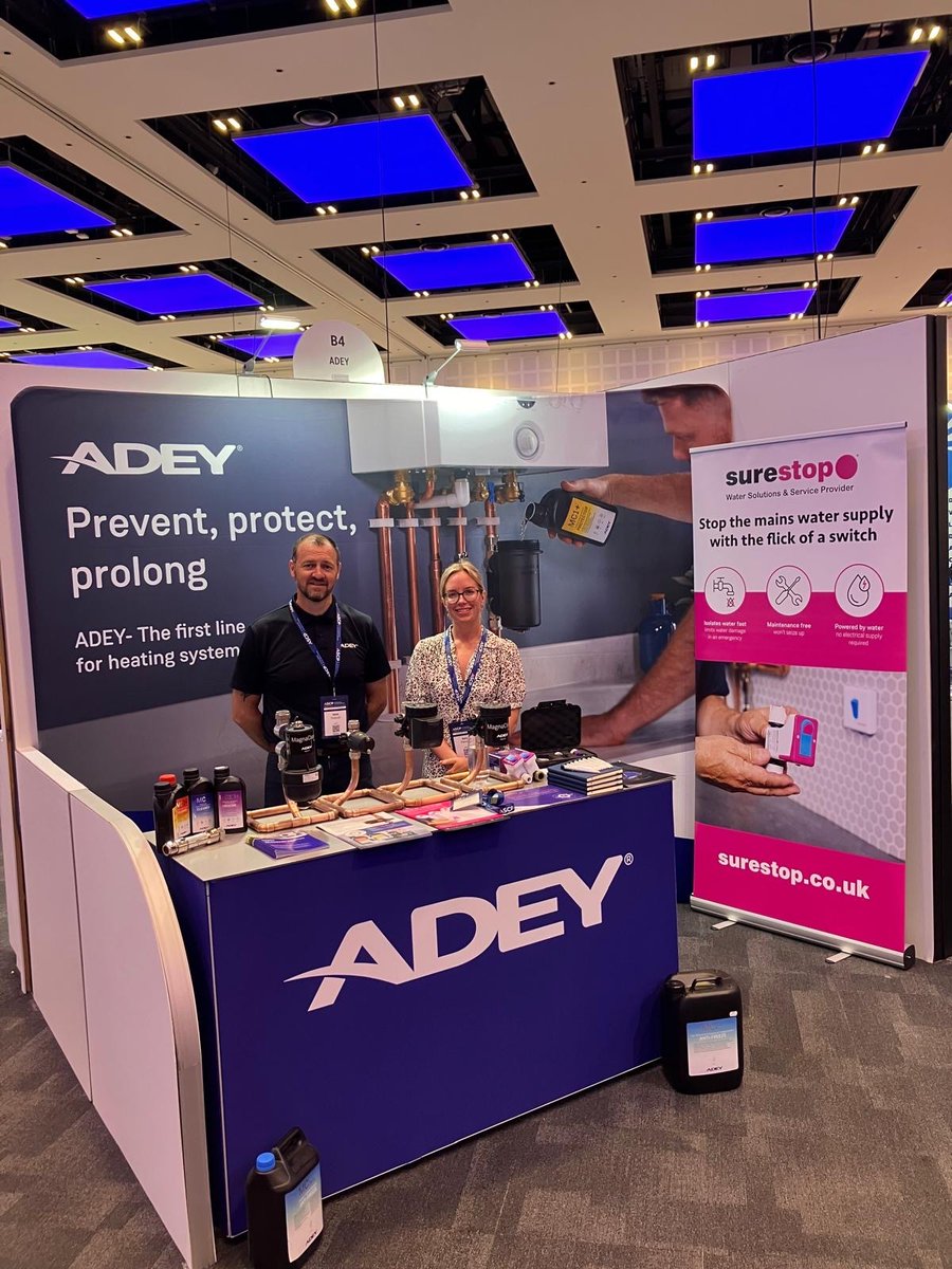Hello Wales! 👋

We've joined <a href="/ADEY_Pro/">ADEY</a> at the <a href="/ASCP_UK/">ASCP</a> 2025 Conference at the ICC Wales in Newport!

Pop by our stand over the next two days to learn how our innovative range of stopcock solutions can benefit your tenants in an emergency. 🏡

#Surestop  #ASCP2025