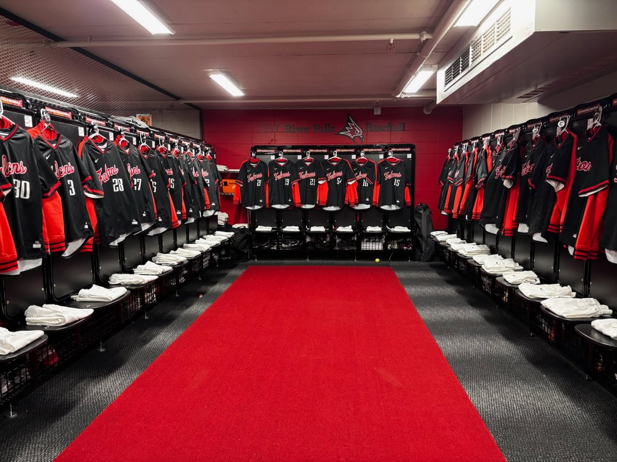Batter up for organization! ⚾️ We were thrilled to outfit the University of Wisconsin-River Falls Baseball team with our durable, custom-designed lockers. Built to last and keep their gear game ready. Go Falcons! 🏆
#GearGrid #Baseball #CollegeSports #Organization #LockerRoom