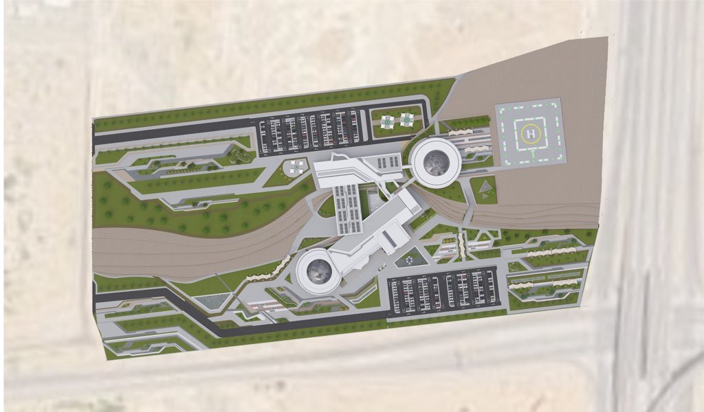 Archreemab's tweet photo. The Ministry of Culture, Sports, and Youth project envisions a landmark building in Muscat, Oman, that integrates cultural significance, functionality, and sustainability. Situated near the Oman Cultural Complex in Al Seeb, the site spans 400,000 square meters and enjoys https://t.co/gLzyaPcnBc