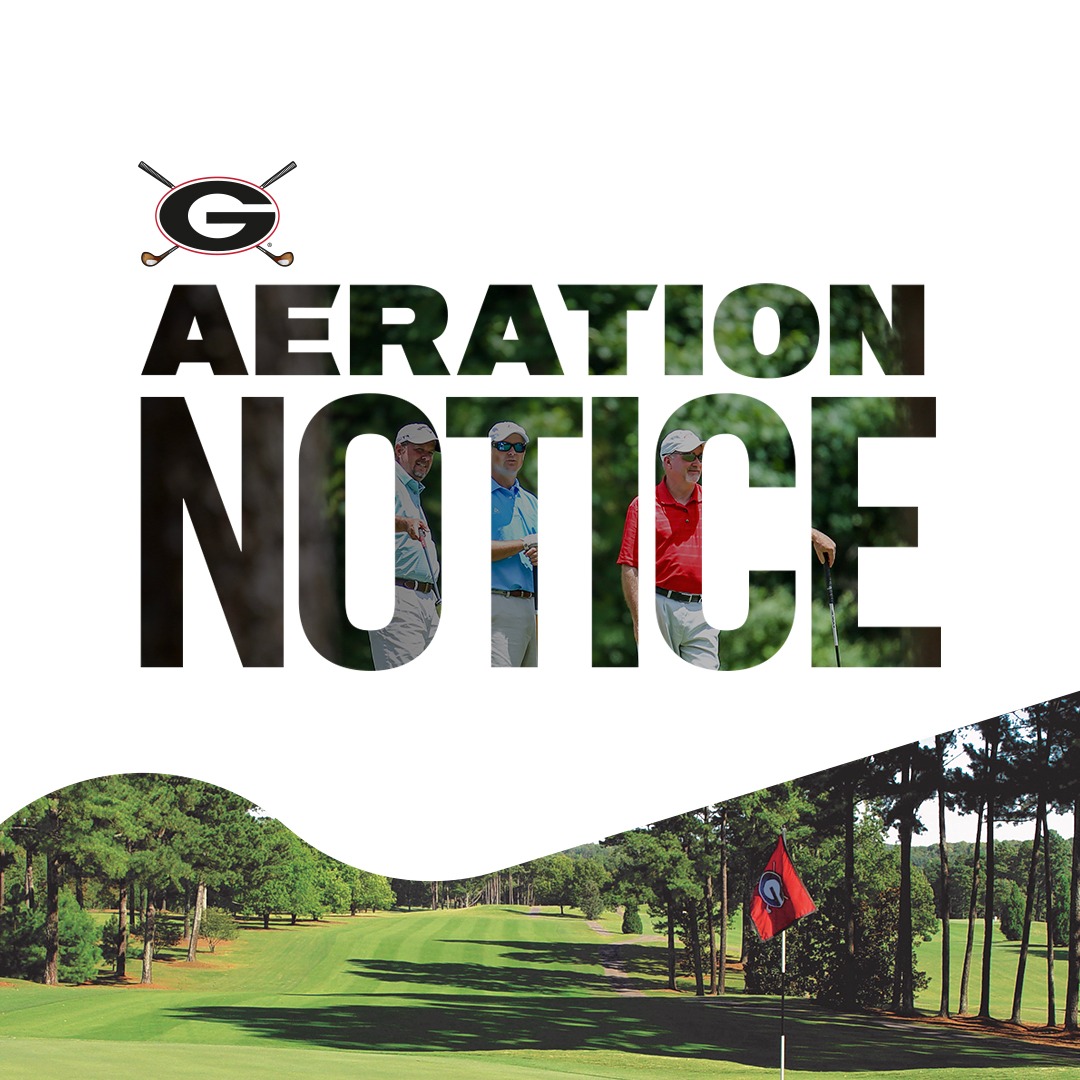 The driving range putting and pitching greens will be closed for aeration recovery over the next few weeks. The greens were aerated on May 13th, and need the rest after a very busy spring! 

Thank you for your patience while we ensure the health of our practice greens!