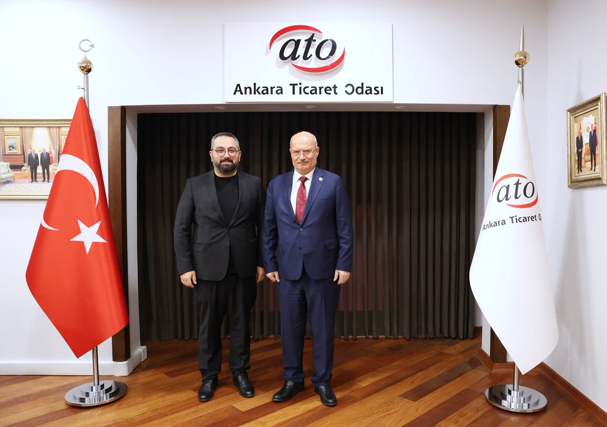 Ankara Ticaret Odası (@atokurumsal) on Twitter photo Ankara Ticaret Odası Yönetim Kurulu Başkanı <a href="/GurselBaran/">Gürsel Baran</a>, ATO’nun Kreatif Endüstriler ve Markalaşma Özel İhtisas Komisyonu Başkanı Berat Kuzu’yu kabul ederek, sektörel çalışmaları hakkında bilgi aldı. <a href="/beratkuzu/">Berat KUZU</a> Ankara Ticaret Odası Yönetim Kurulu Başkanı <a href="/GurselBaran/">Gürsel Baran</a>, ATO’nun Kreatif Endüstriler ve Markalaşma Özel İhtisas Komisyonu Başkanı Berat Kuzu’yu kabul ederek, sektörel çalışmaları hakkında bilgi aldı. <a href="/beratkuzu/">Berat KUZU</a>