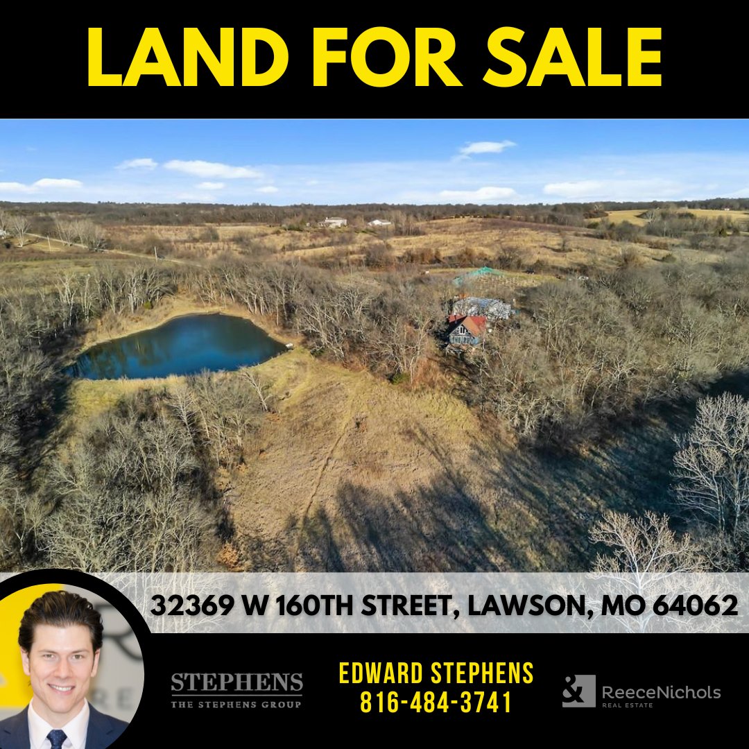 EdwardSellsKC's tweet photo. Secluded 41.5 acre homesteading oasis awaits at new price of $500,000!!! Wooded with pond, outbuildings and small home.  Hurry in!  Message me for more info!  #EdwardStephens #RingTheBell #homesteading #landforsale https://t.co/t56BSs3QcS