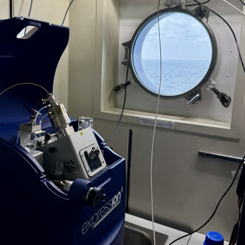 The AIS team went to visit the ALKOR ship on the Baltic Sea and was able to experience to see how they work on the ship, take the deep-water samples and use their Xplotector and our expression® CMS for automated explosives analyses!  bit.ly/3XQmqYl