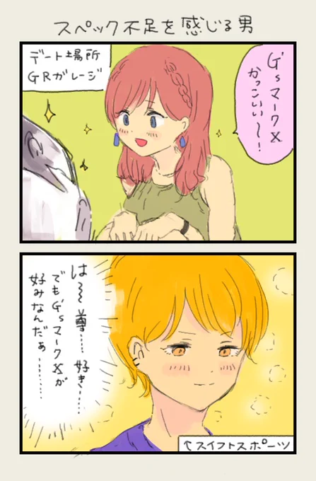自分のスペック不足を感じる男 