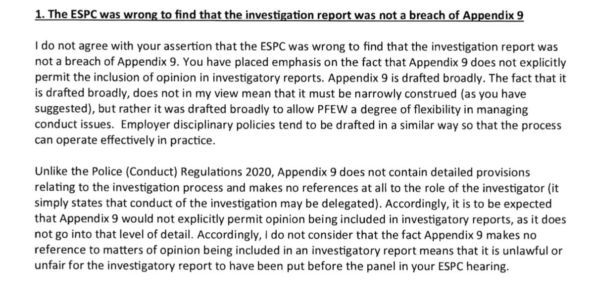 In another stunning example of ‘do as we say, not as we do’ we have the <a href="/PFEW_HQ/">Police Federation of England and Wales</a> raising concerns that the application of the new legislation could potentially be misinterpreted without detailed guidance. In a radio 4 interview, the acting Chair cautioned Police Chiefs suggesting