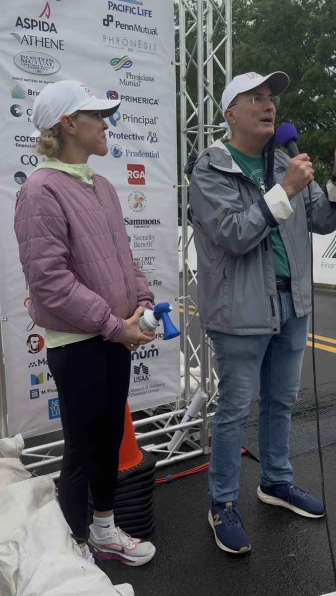 ACLINews's tweet image. And let the race begin! Good luck to the runners and walkers at the 2025 #CapChallenge.