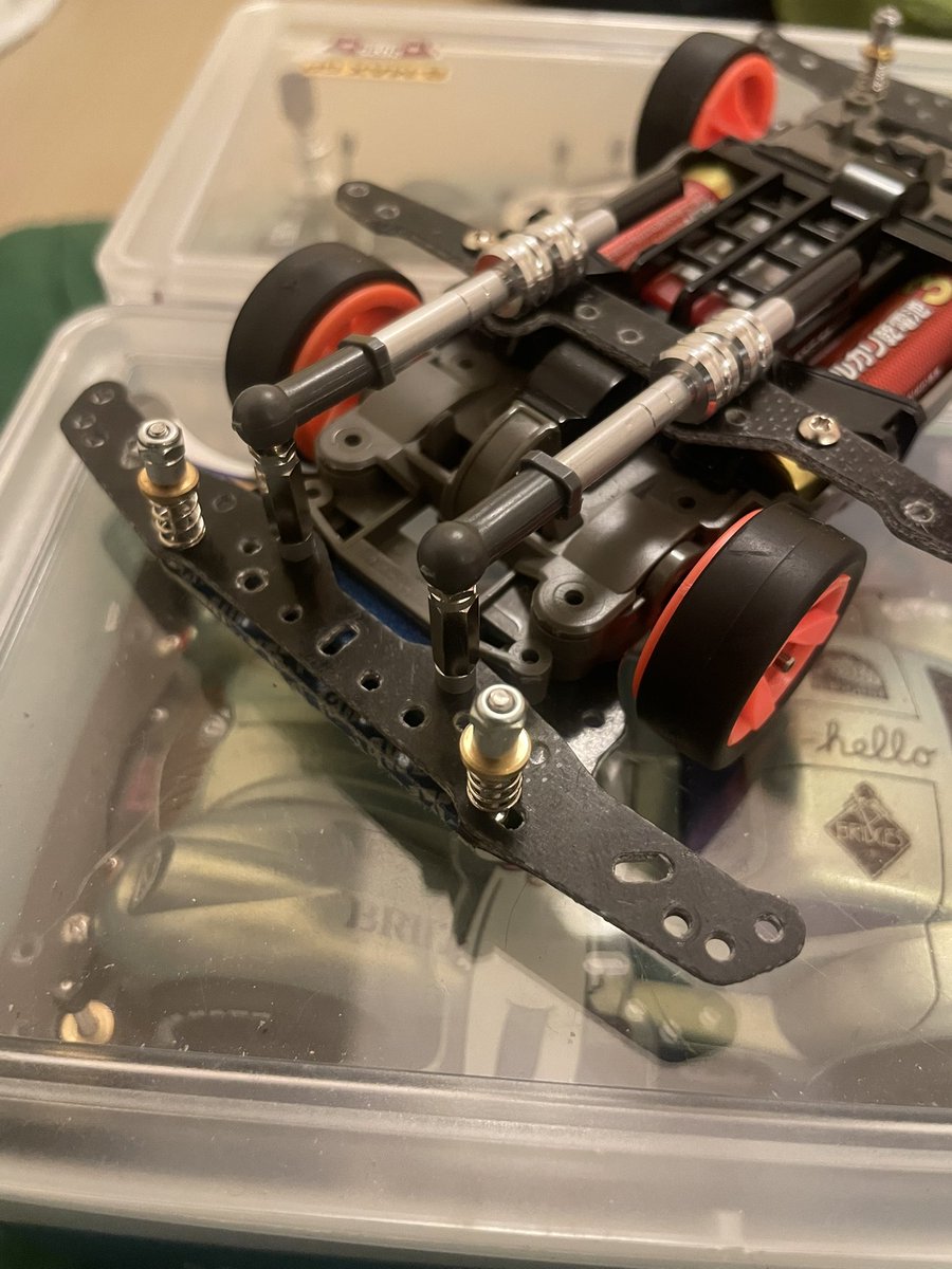 ミニ四駆　ストッククラスマシン　アバンテmk2（提灯仕様）EVILWIRE ミニ四駆 ストッククラスマシン アバンテmk2（提灯仕様）EVILWIRE