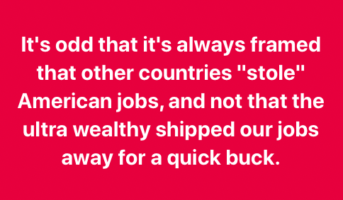 Amazon (Jeff Bezos) ordering products in China.
Tesla (Elon Musk) BIGGEST plant in the world to Germany.
Nike. Shoes from China.
Apple. iPhones from China.

Feel free to write more Company's in the comments.