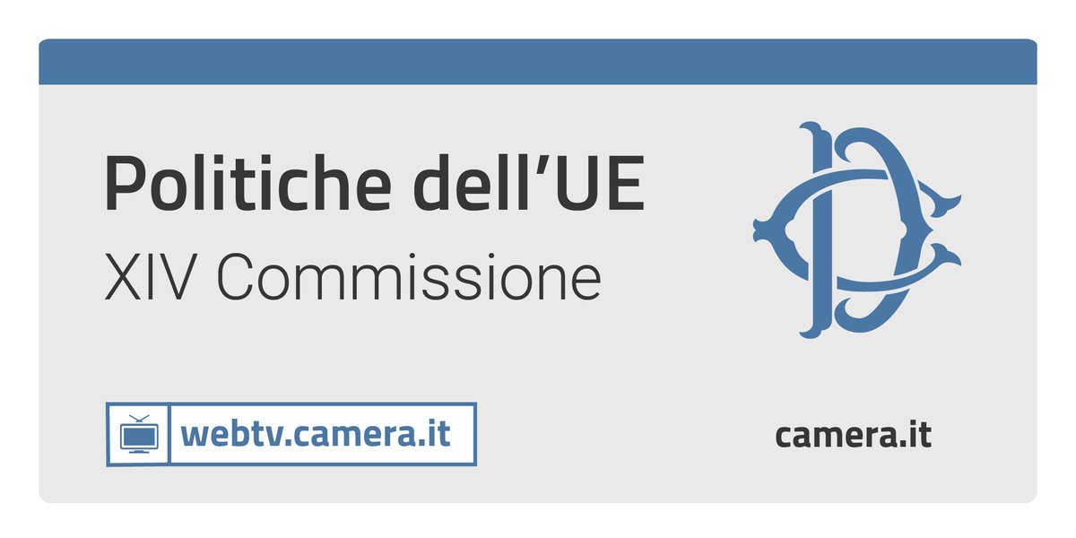 Emissioni CO2: in Commissione #PoliticheUe, audizione di rappresentanti di <a href="/Federchimica/">Federchimica</a> - Assogasliquidi, <a href="/Federauto_IT/">Federauto</a>, <a href="/ANFIA_it/">ANFIA</a> e <a href="/unem_it/">unem</a>. 

Segui la diretta: bit.ly/PoliticheUe140…
#OpenCamera