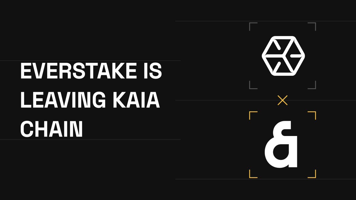 Everstake has shut down its infrastructure for <a href="/KaiaChain/">Kaia</a>. If you’ve staked $KAIA with us, please redelegate to another validator.

Here is how to do it:
everstake.one/blog/how-to-st…

⚠️ Reminder: after the unstaking period ends, you’ll have 7 days to manually withdraw your tokens