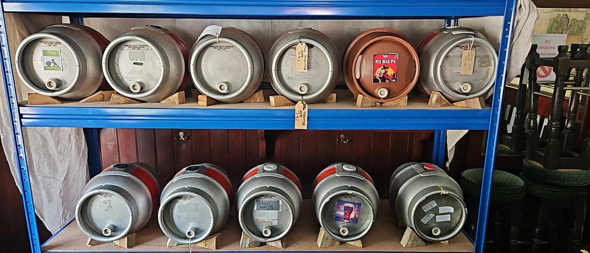 Anglian Craft Brewers Homebrew Club (@acb_brew_club) on Twitter photo Casks (pins to be technically correct) are racked in stillage ready to be vented and tapped. Keg bar is coming along nicely too. See you this Saturday, May 17th from 12pm at the <a href="/victoriainncol/">Victoria Inn</a>. The sun is shining, so no excuse. Final few tickets available, if you're quick!🍺 Casks (pins to be technically correct) are racked in stillage ready to be vented and tapped. Keg bar is coming along nicely too. See you this Saturday, May 17th from 12pm at the <a href="/victoriainncol/">Victoria Inn</a>. The sun is shining, so no excuse. Final few tickets available, if you're quick!🍺