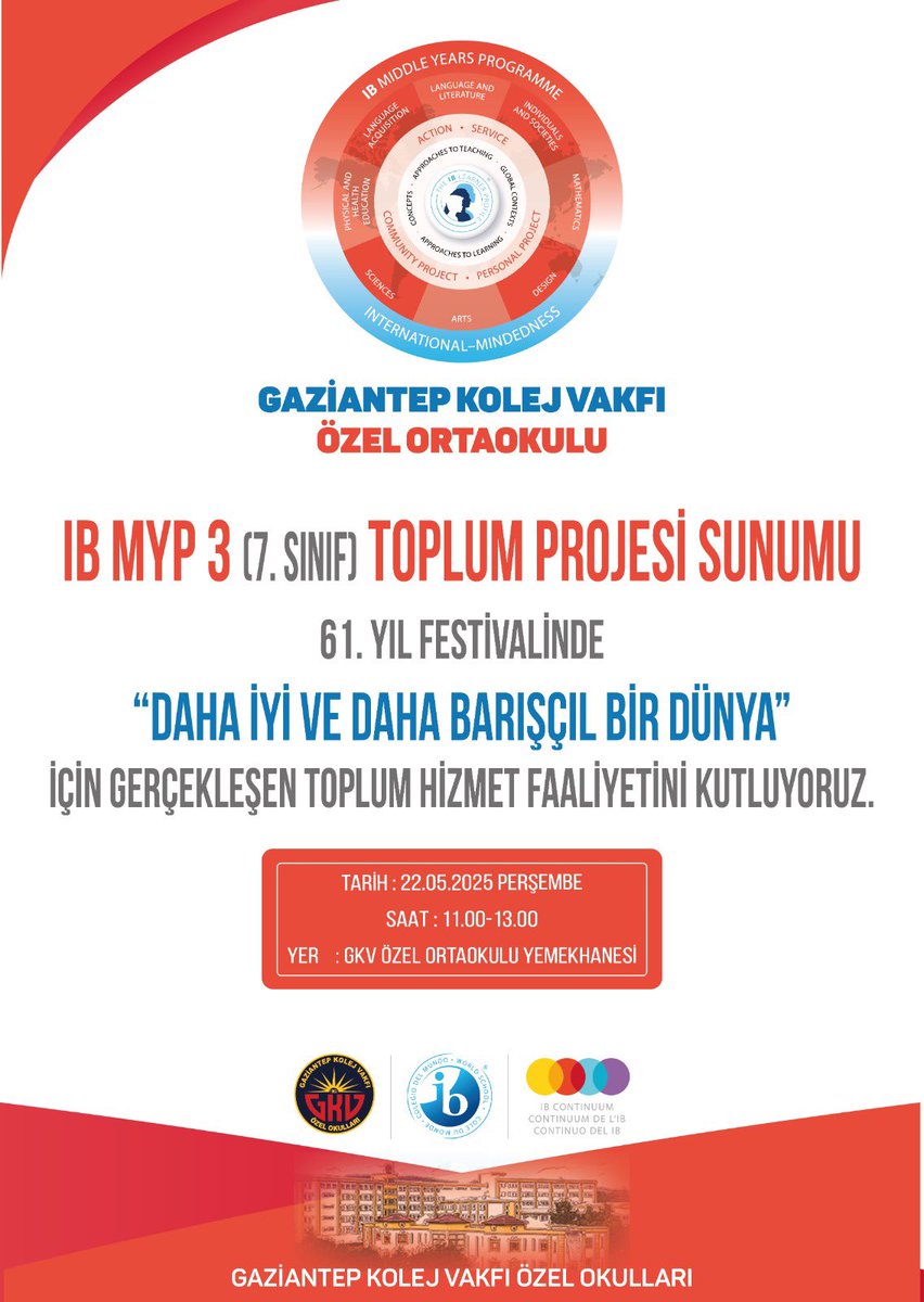 omerr_cengiz's tweet image. Toplum hizmeti projelerimizi ilk kez sunumlarla paylaşmanın heyecanı içindeyiz. Öğrencilerimizin sosyal sorumluluk bilinciyle hazırladığı projeleri görmek, bizler için çok gurur verici.
#ibmyp #sorumluluk #toplumprojesi